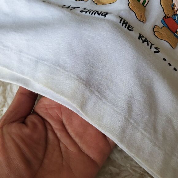 Vintage Men's T-shirt  one size Farm Animal Fun T-shirt - Picture 8 of 9